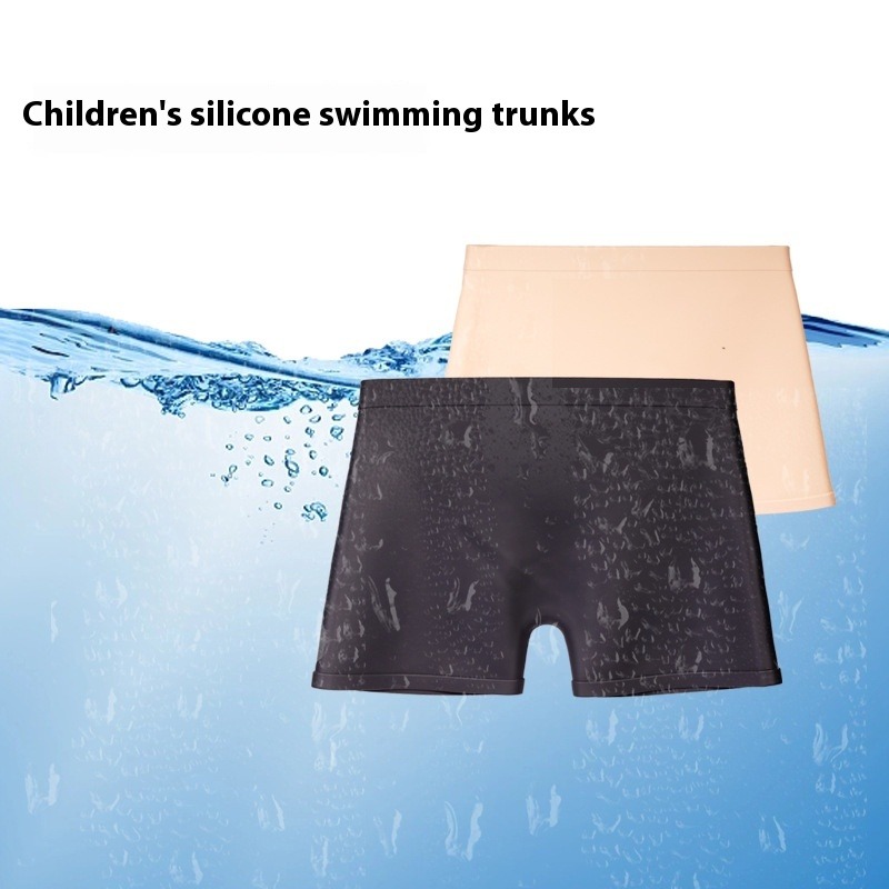 Quick Dry Underwear - Silicone Swim Trunks Small Size Square