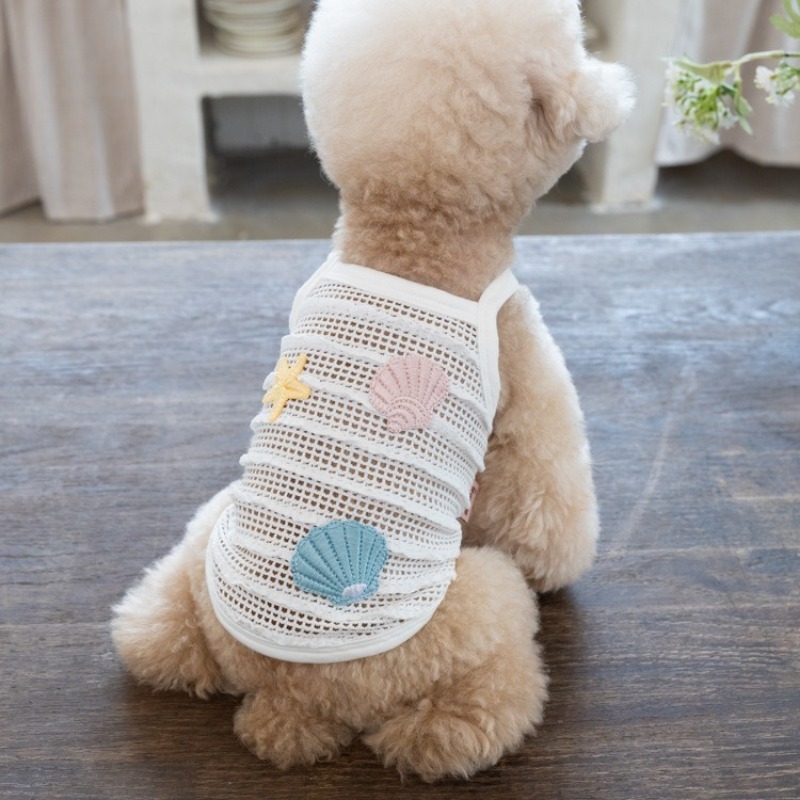 Pet Spring Mesh Sunscreen Coat - Suspender Tank Top ulasan dan harga