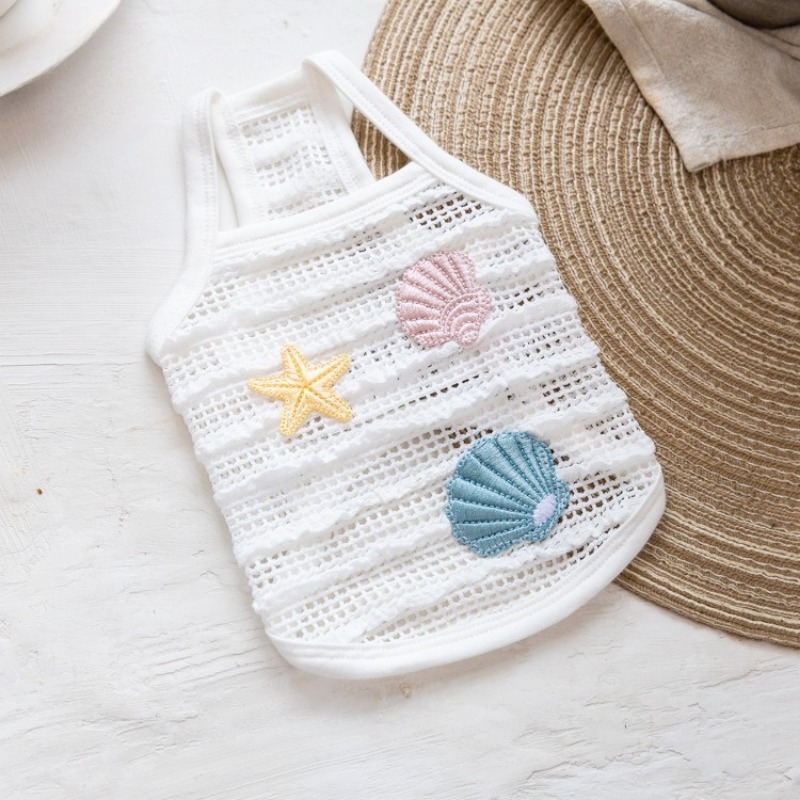 Pet Spring Mesh Sunscreen Coat - Suspender Tank Top ulasan dan harga