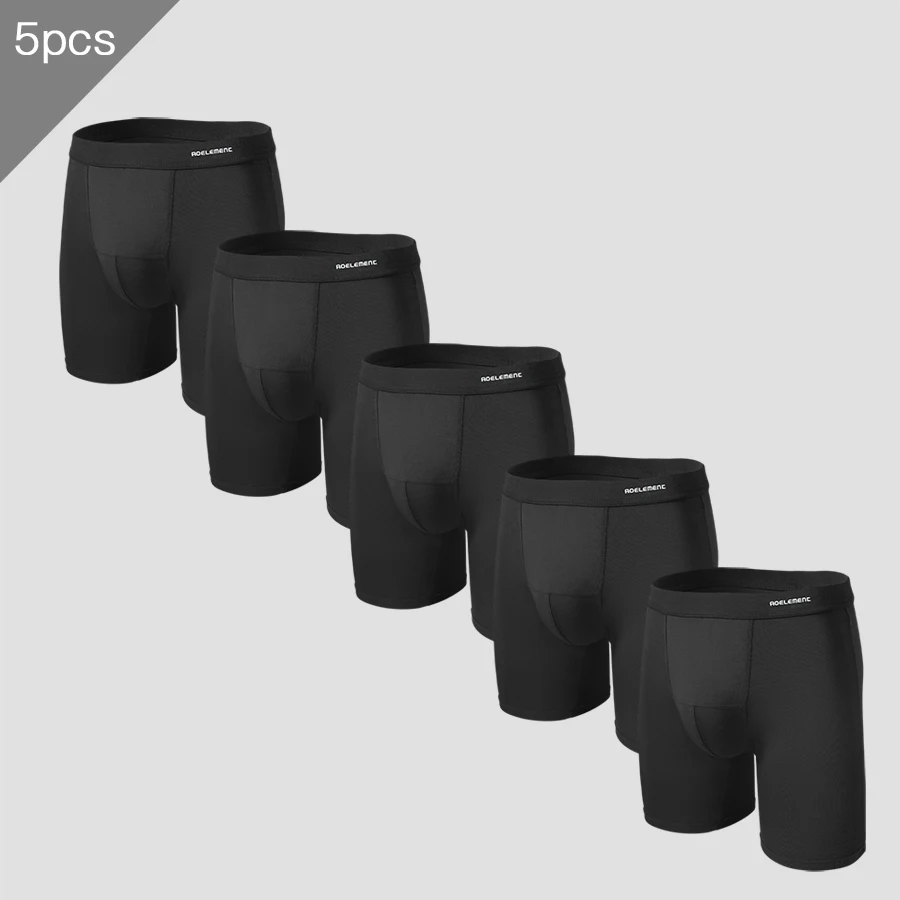 5PCS Men's anti-leg abrasion s - Boxer Shorts Modal ulasan dan harga