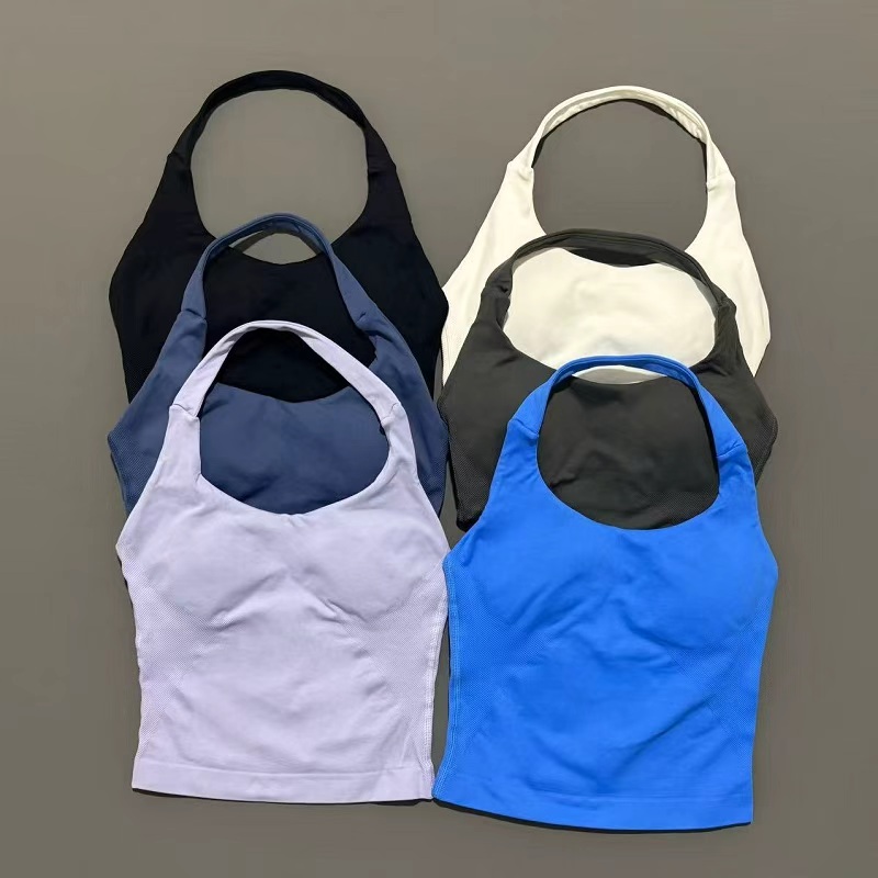 Sports Gym Halter Top Woman Se - Suspender Tank Top ulasan dan harga