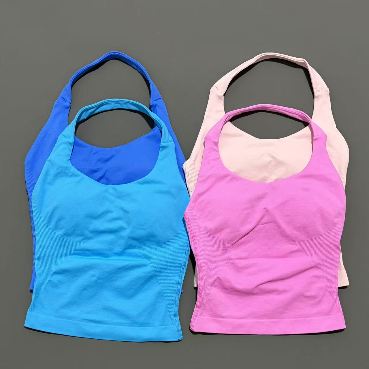 Sports Gym Halter Top Woman Se - Suspender Tank Top ulasan dan harga