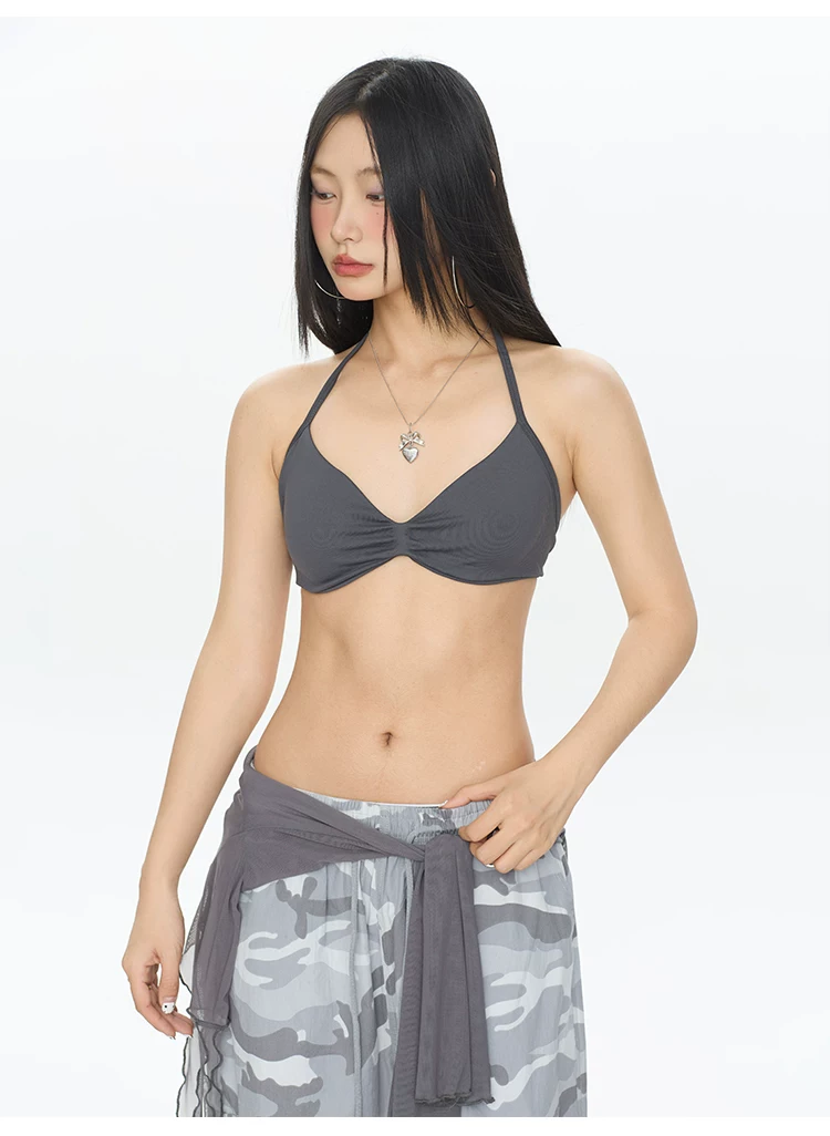 Sexy Bikini Style Seamless Spo - Suspender Tank Top ulasan dan harga